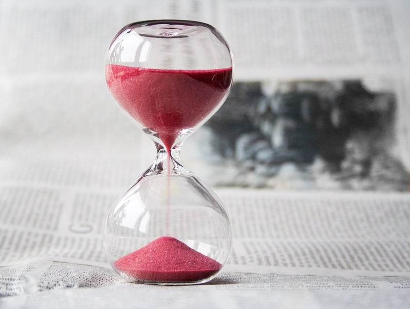 Time Travel Hourglass
